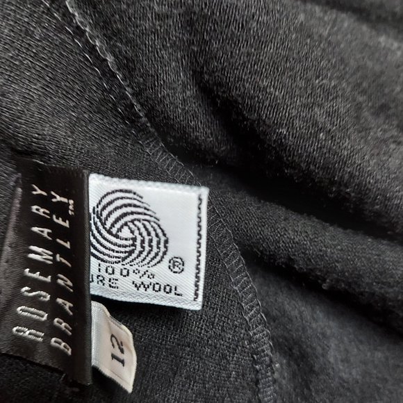 Rosemary Brantley Black Oversized Layered Dress - Picture 4 of 9